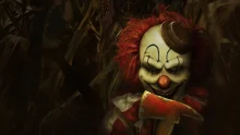 Mısır Tarlasındaki Palyaço - Clown in a Cornfield